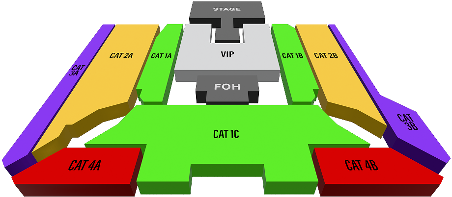 Venue Seating Layout - Istora Senayan Jakarta